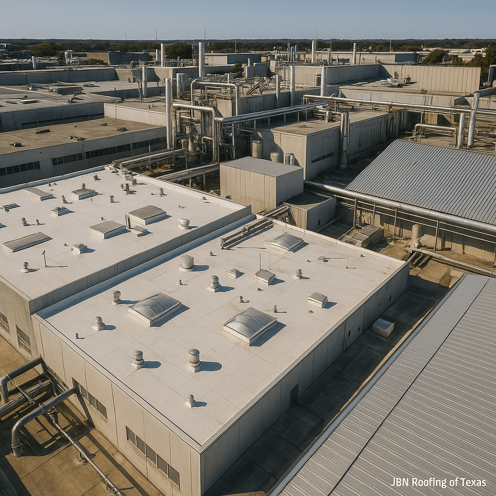 Industrial Roofing Services Denton Texas